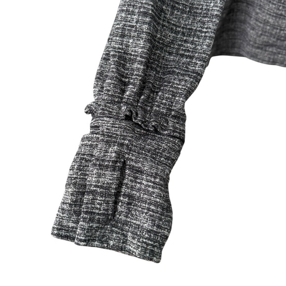 Lululemon Hooded Long Sleeve Shirt Heather Grey - Picture 4 of 12